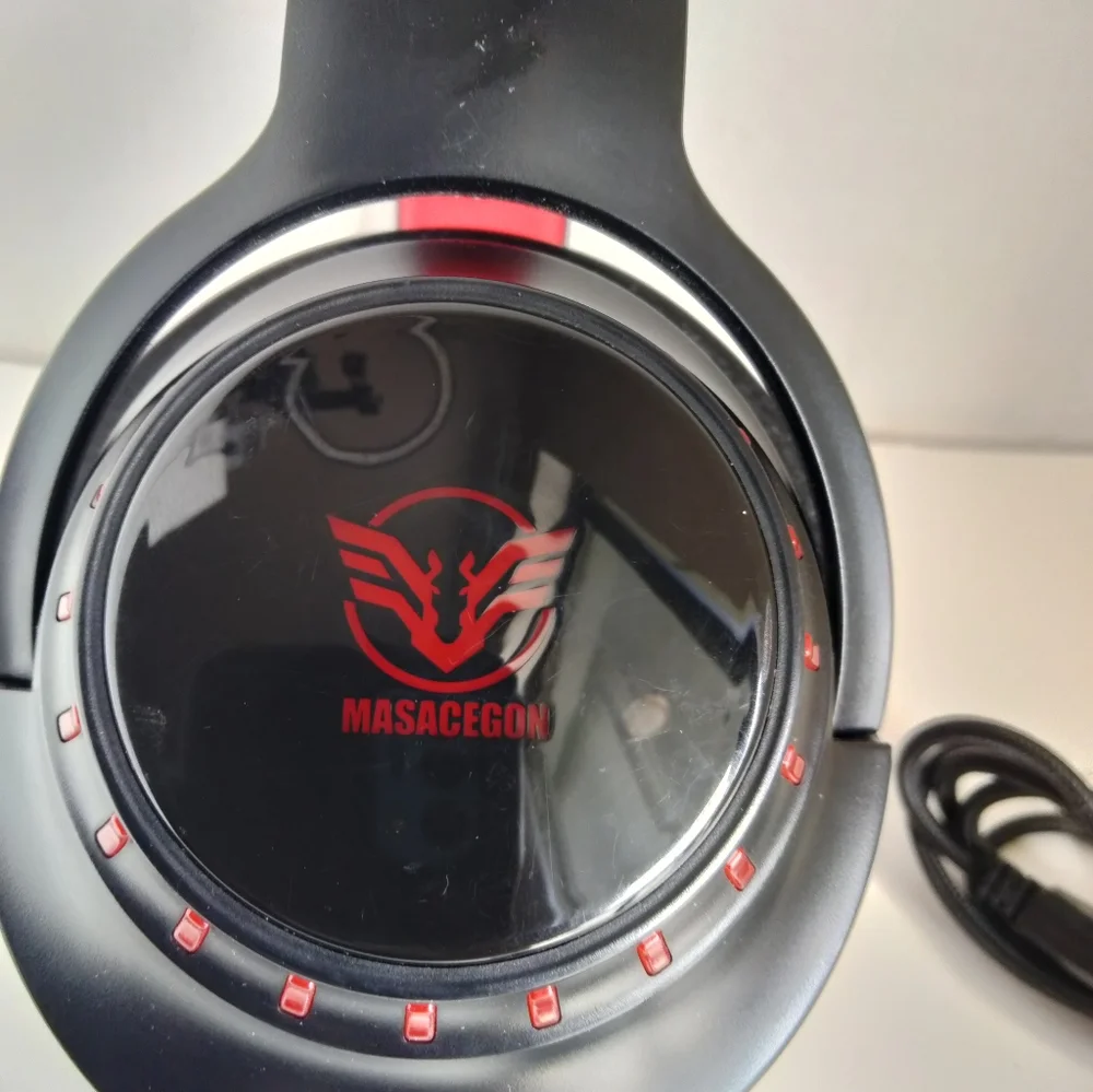 MASACEGON H-11 GAMING HEADSET Black & Red